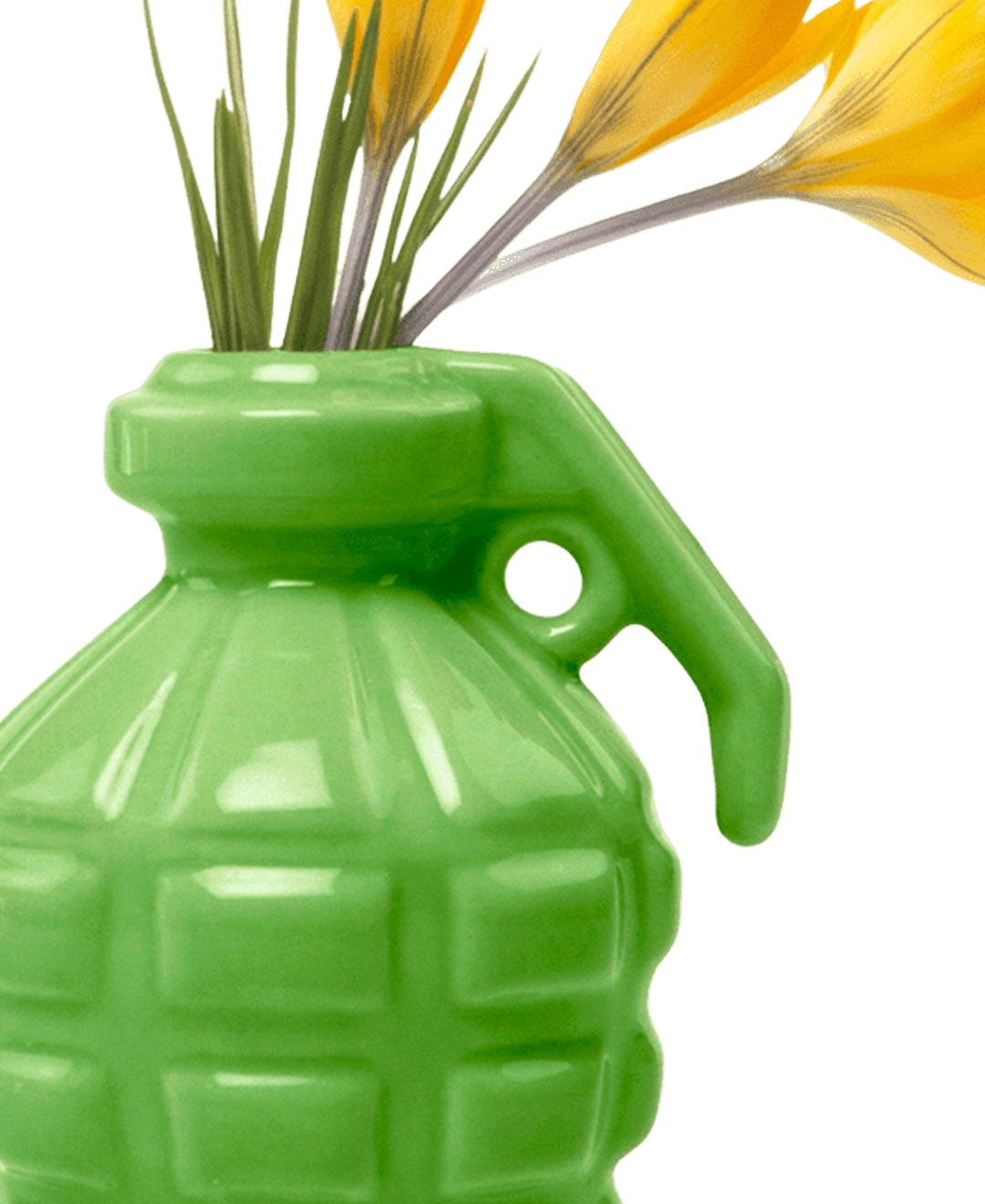 Kapow Ceramic Grenade Flower Vase Unique - Chive Ceramics Studio - Vases - Chive Ceramics Studio