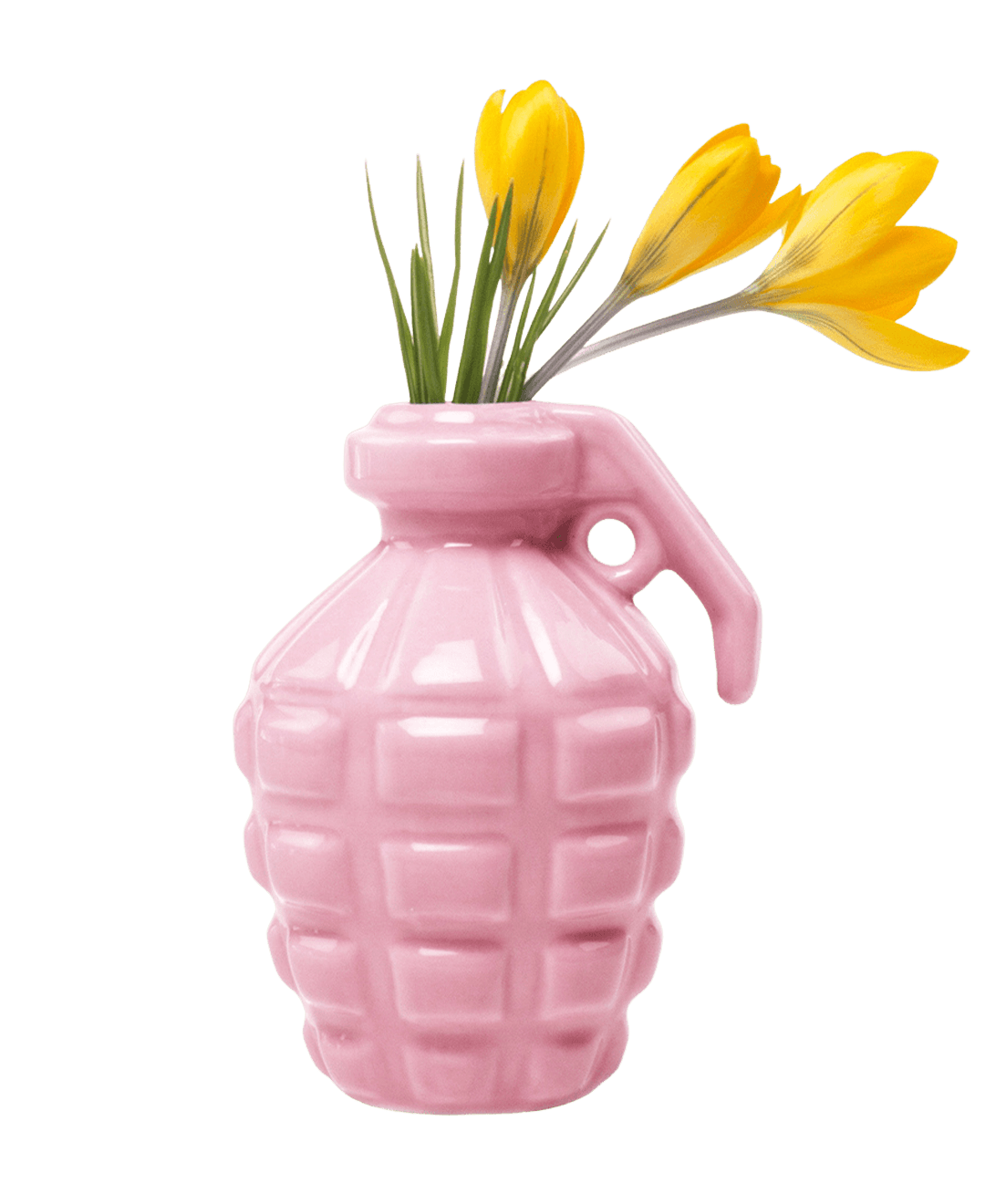 Kapow Ceramic Grenade Flower Vase Unique - Chive Ceramics Studio - Vases - Chive Ceramics Studio
