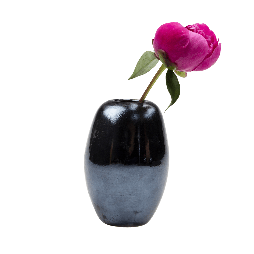 Ligne Glass Modern Flower Vase - Chive Ceramics Studio - Vases - Chive Ceramics Studio