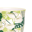 Liberte Porcelain Pot And Saucer 3.25" - Chive Ceramics Studio - Pots - Chive Ceramics Studio