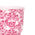 Liberte Porcelain 4.25" Pot And Saucer - Chive Ceramics Studio - Pots - Chive Ceramics Studio