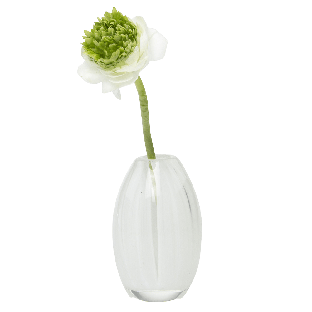 Ligne Glass Modern Flower Vase - Chive Ceramics Studio - Vases - Chive Ceramics Studio