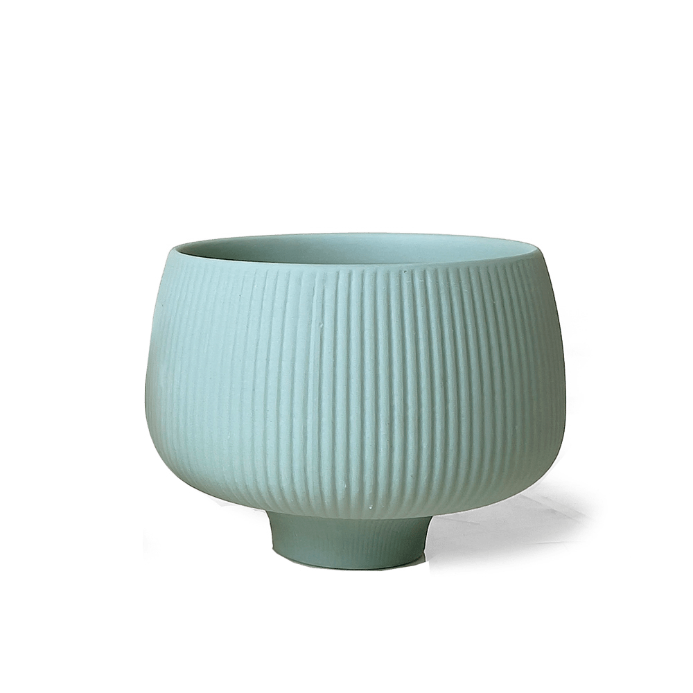 Lilo Porcelain Modern Indoor Plant Pot - Chive Ceramics Studio - Pots - Chive US