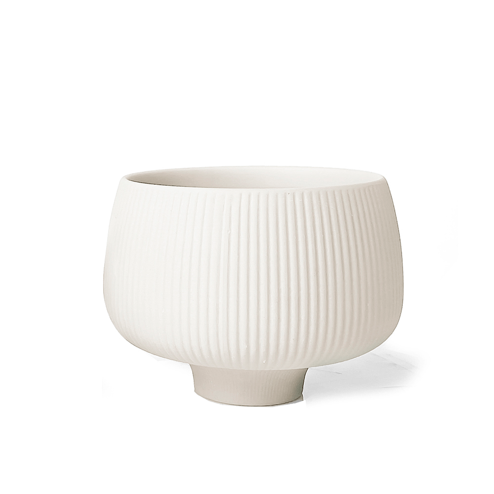 Lilo Porcelain Modern Indoor Plant Pot - Chive Ceramics Studio - Pots - Chive US