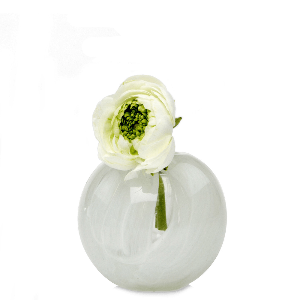 Ligne Glass Modern Flower Vase - Chive Ceramics Studio - Vases - Chive Ceramics Studio