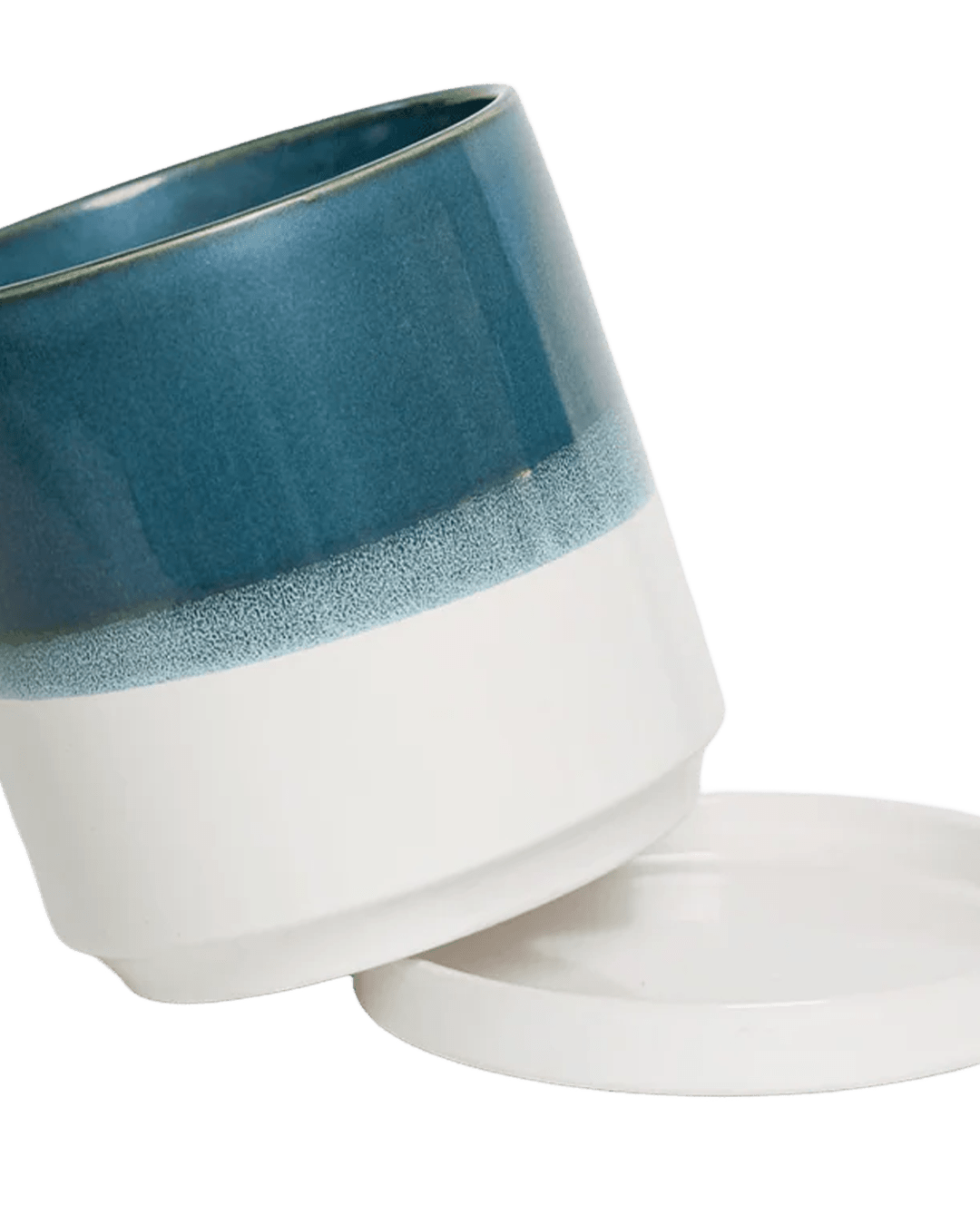 Large Minute Ceramic Pots & Saucer | 6", 7" & 8" Indoor Planter - Chive Ceramics Studio - Pots - Chive Ceramics Studio