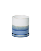 Minute Ceramic Pot And Saucer Set With Drainage | 6, 7, & 8 inch - Chive Ceramics Studio - Pots - Chive Ceramics Studio