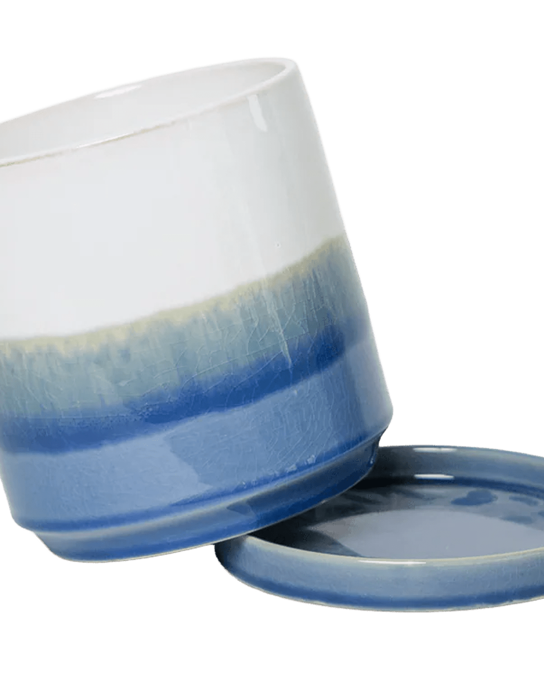 Large Minute Ceramic Pots & Saucer | 6", 7" & 8" Indoor Planter - Chive Ceramics Studio - Pots - Chive Ceramics Studio