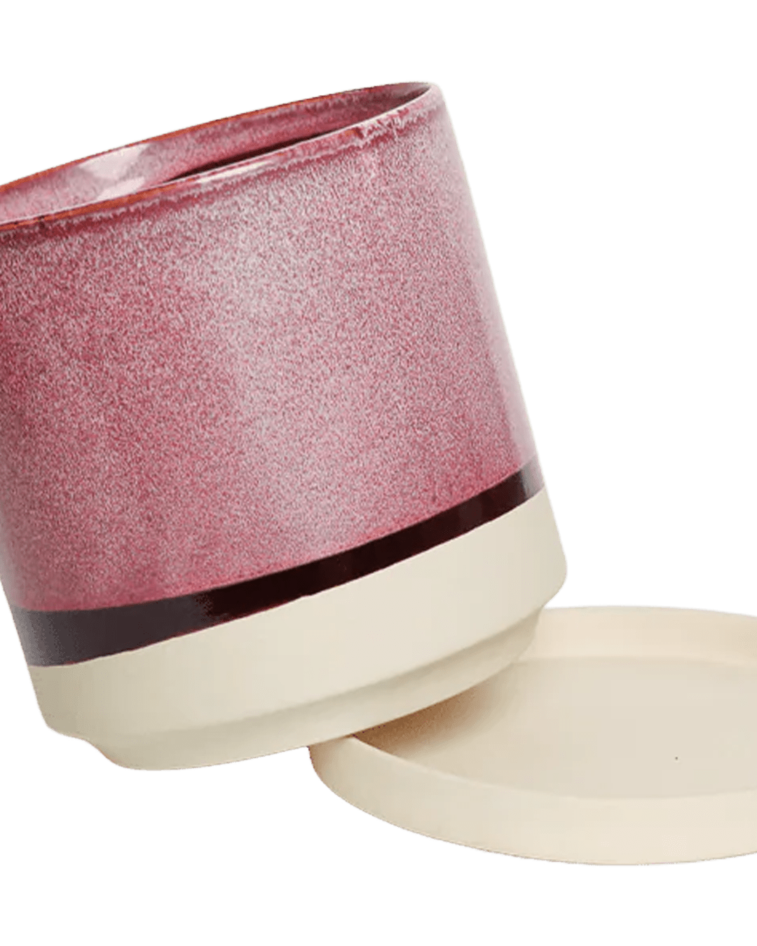 large pink plant pot indoor Mofo Minute Pot - 6"