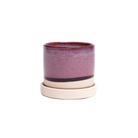 Minute Ceramic Pot And Saucer Set With Drainage | 3 & 5 inches - Chive Ceramics Studio - Pots - Chive Ceramics Studio