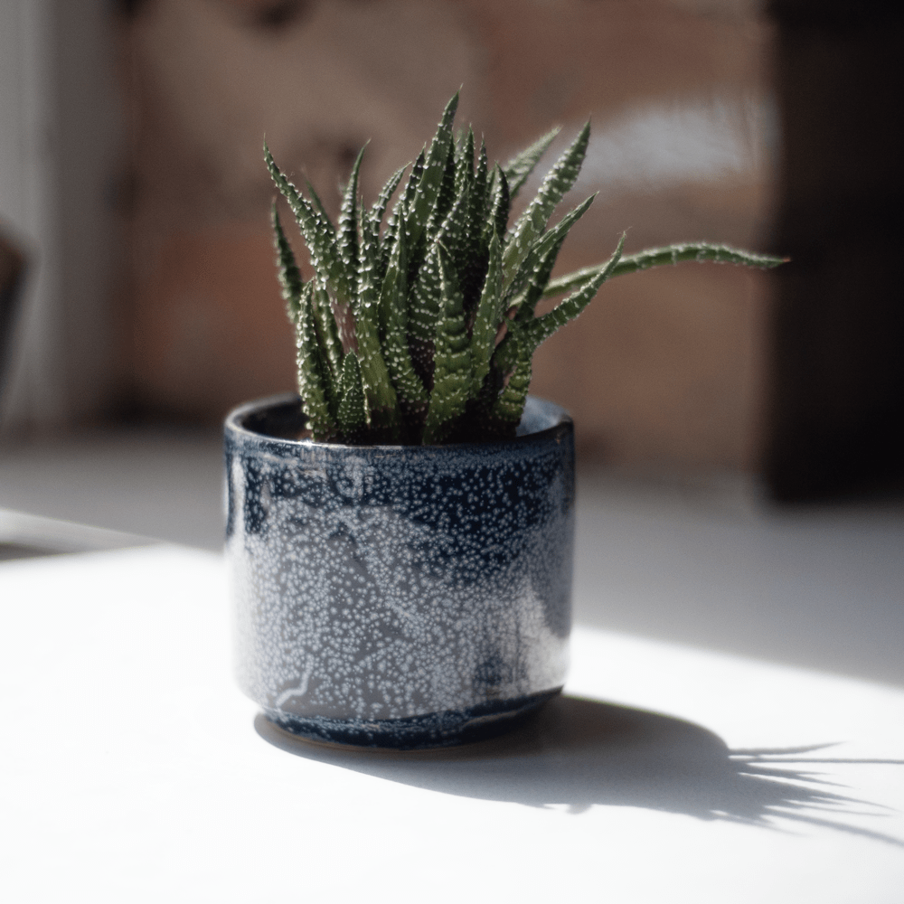 Minute Ceramic Pot And Saucer Set With Drainage - Chive Ceramics Studio - Pots - Chive Ceramics Studio