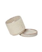 Minute Ceramic Pot And Saucer Set With Drainage | 3 & 5 inches - Chive Ceramics Studio - Pots - Chive Ceramics Studio