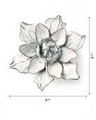 Blue White Columbine - Chive Ceramics Studio - Ceramic Flowers - Chive Ceramics Studio