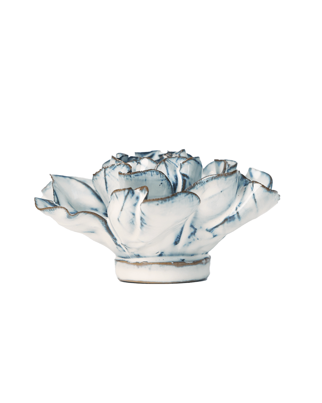 Blue White Hawthorn - Chive Ceramics Studio - Ceramic Flowers - Chive Ceramics Studio