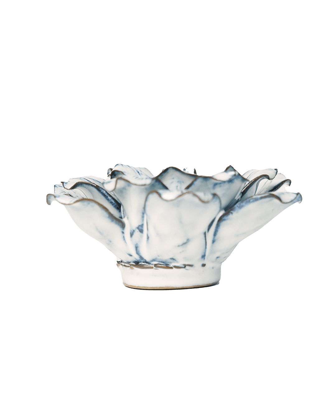 Blue White Cosmos - Chive Ceramics Studio - Ceramic Flowers - Chive Ceramics Studio