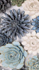 Montauk - Ceramic Flower Curated Collection - Chive Ceramics Studio - Ceramic Flower Sets - Chive Ceramics Studio