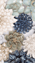 Hampton - Ceramic Flower Curated Collection - Chive Ceramics Studio - Ceramic Flower Sets - Chive Ceramics Studio