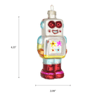 Mr Roboto Ornament - Chive Ceramics Studio - Glass Ornaments - Chive US