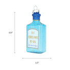 Sapphire Gin Ornament - Chive Ceramics Studio - Glass Ornaments - Chive Ceramics Studio