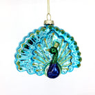 Peacock Ornament - Chive Ceramics Studio - Glass Ornaments - Chive US