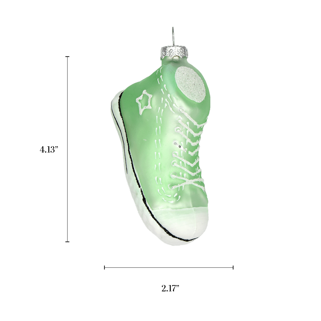 Seafoam Sneaker Ornament - Chive Ceramics Studio - Glass Ornaments - Chive US