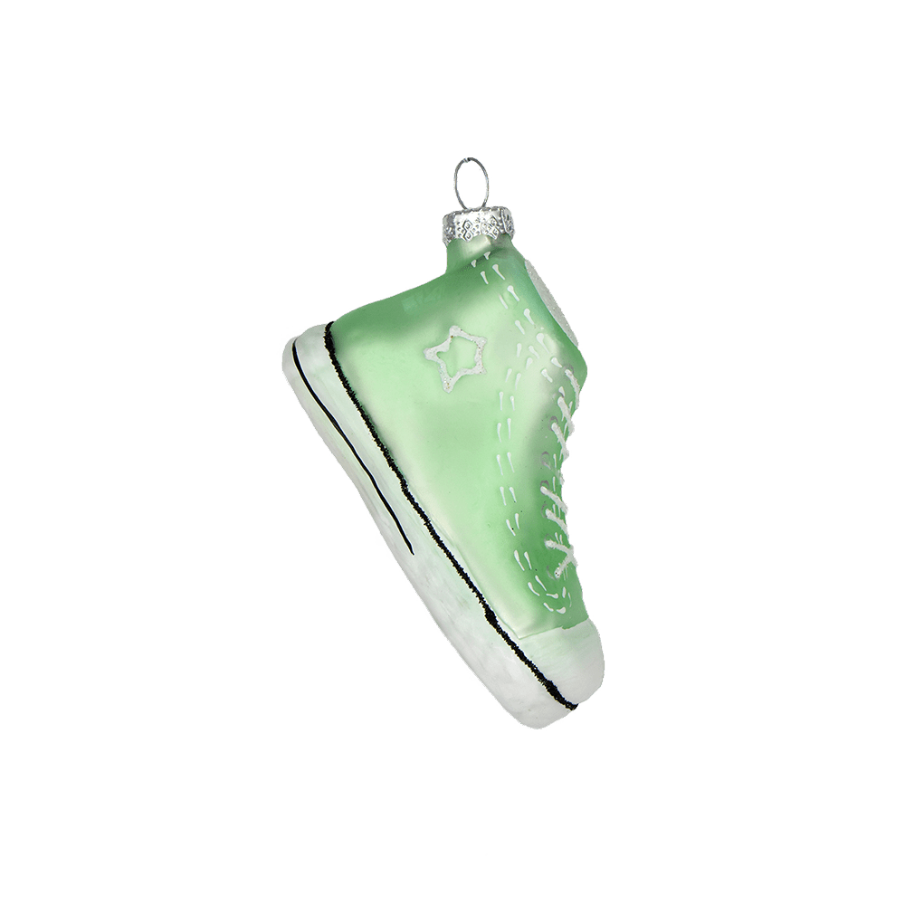 Seafoam Sneaker Ornament - Chive Ceramics Studio - Glass Ornaments - Chive US