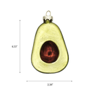 Avocado Ornament - Chive Ceramics Studio - Glass Ornaments - Chive Ceramics Studio