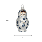 Babushka Ornament - Chive Ceramics Studio - Glass Ornaments - Chive US