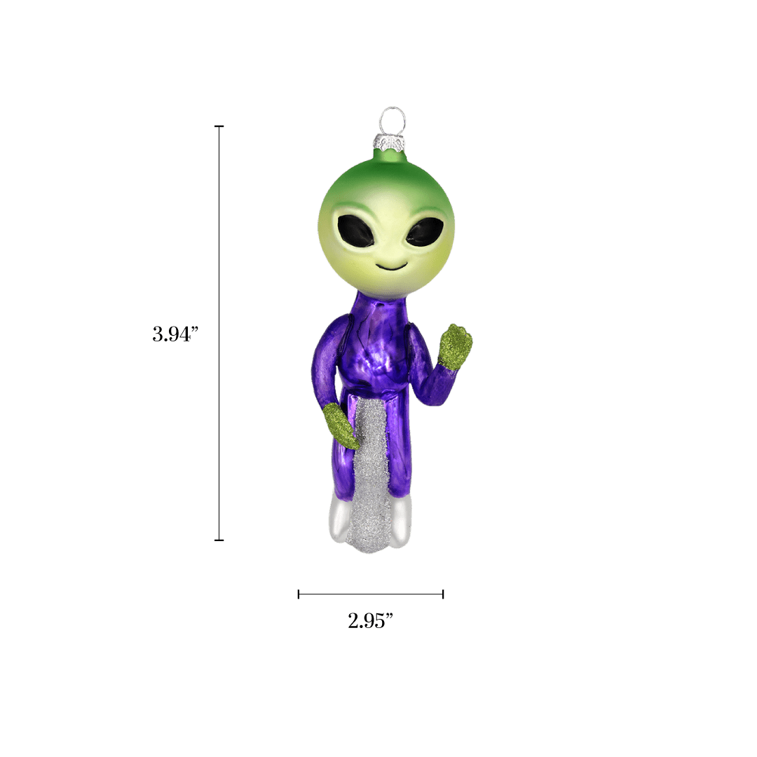 Alien Ornament - Chive Ceramics Studio - Glass Ornaments - Chive Wholesale