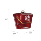 Take Out Ornament - Chive Ceramics Studio - Glass Ornaments - Chive US