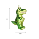 Happy Dino Ornament - Chive Ceramics Studio - Glass Ornaments - Chive Wholesale