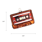 Cassette Tape Ornament - Chive Ceramics Studio - Glass Ornaments - Chive Wholesale
