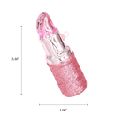 Pink Lipstick Ornament - Chive Ceramics Studio - Glass Ornaments - Chive US