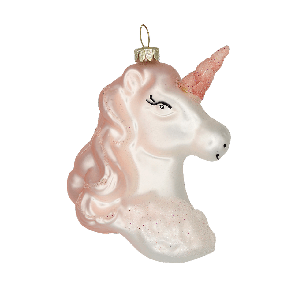 Princess Horse Ornament - Chive Ceramics Studio - Glass Ornaments - Chive US