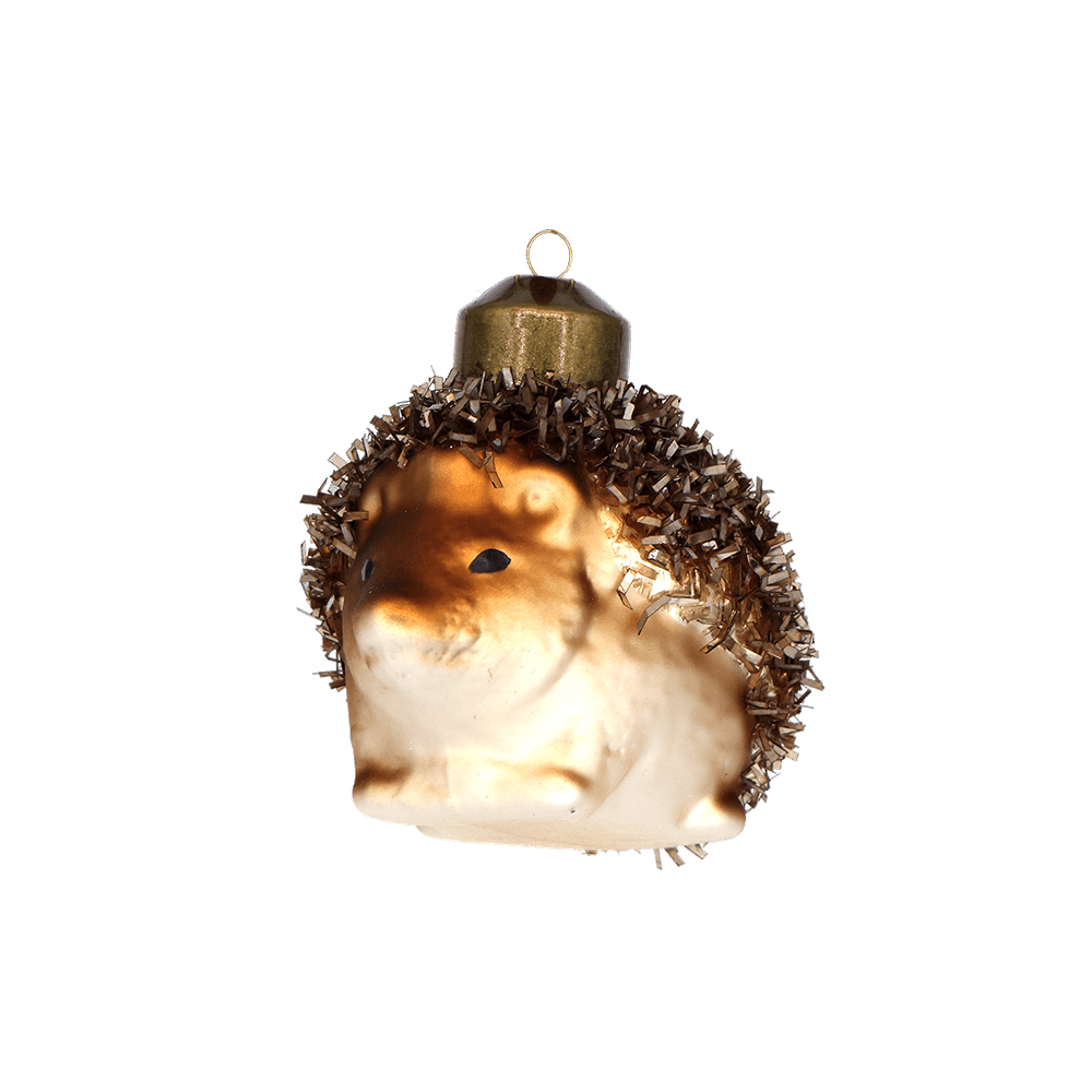 Hedgehog Ornament - Chive Ceramics Studio - Glass Ornaments - Chive US