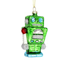 Green Robot Ornament - Chive Ceramics Studio - Glass Ornaments - Chive US