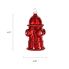 Fire Hydrant Ornament - Chive Ceramics Studio - Glass Ornaments - Chive Ceramics Studio