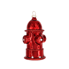 Fire Hydrant Ornament - Chive Ceramics Studio - Glass Ornaments - Chive Ceramics Studio