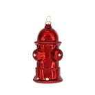 Fire Hydrant Ornament - Chive Ceramics Studio - Glass Ornaments - Chive Ceramics Studio