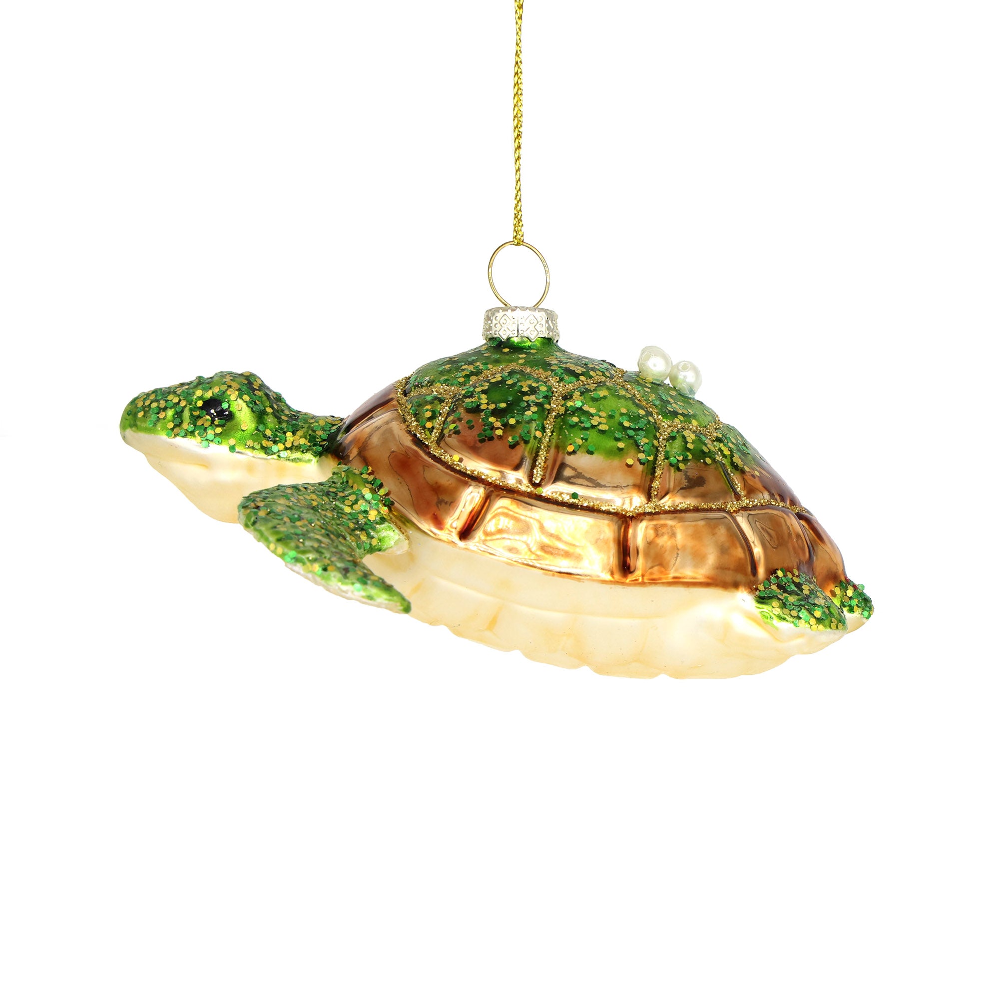 Sea Turtle Ornament - Chive Ceramics Studio - Glass Ornaments - Chive US