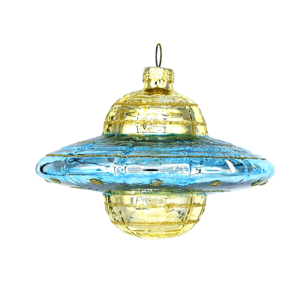 UFO Ornament - Chive Ceramics Studio - Glass Ornaments - Chive US