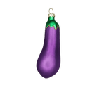 Eggplant Ornament - Chive Ceramics Studio - Glass Ornaments - Chive US