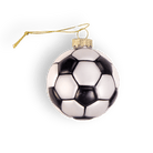 Soccer Ball Ornament - Chive Ceramics Studio - Glass Ornaments - Chive Ceramics Studio
