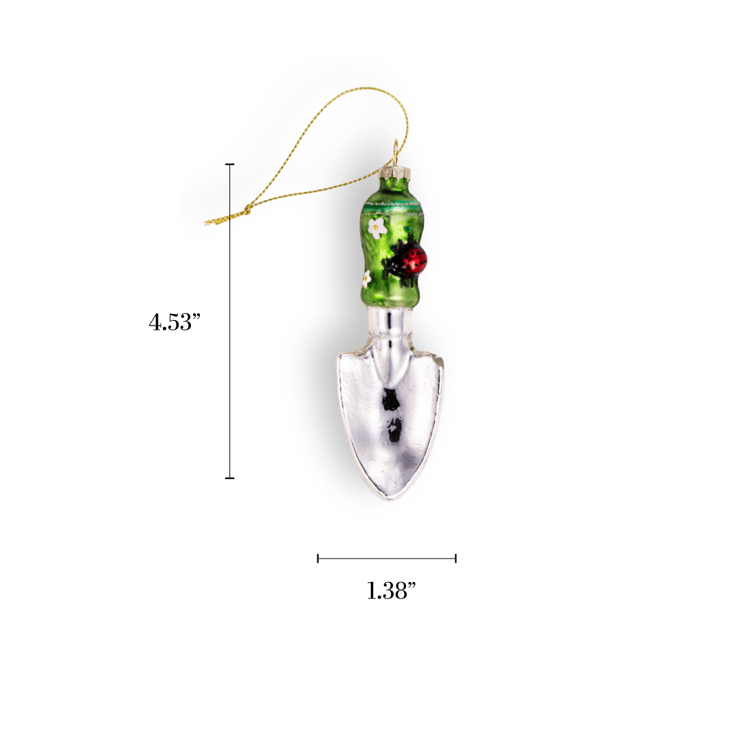 Garden Spade Ornament - Chive Ceramics Studio - Glass Ornaments - Chive Ceramics Studio