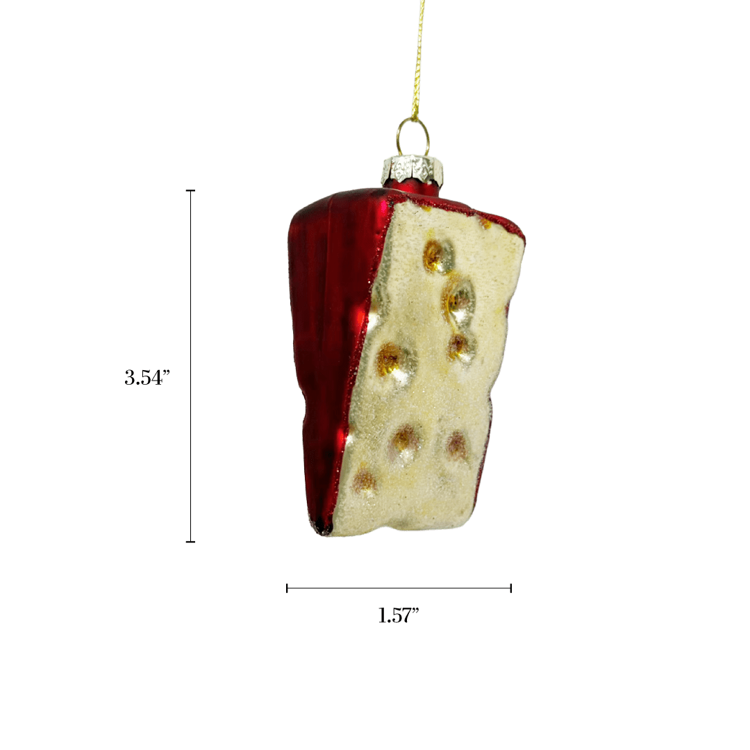 Swiss Cheese Ornament - Chive Ceramics Studio - Glass Ornaments - Chive Ceramics Studio