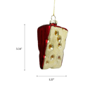 Swiss Cheese Ornament - Chive Ceramics Studio - Glass Ornaments - Chive Ceramics Studio