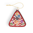 Billiards Rack Ornament - Chive Ceramics Studio - Glass Ornaments - Chive Ceramics Studio