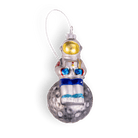 Astronaut on the Moon Ornament - Chive Ceramics Studio - Glass Ornaments - Chive Ceramics Studio