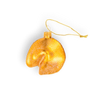 Fortune Cookie Ornament - Chive Ceramics Studio - Glass Ornaments - Chive Ceramics Studio