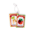 Seed Packet Ornament - Chive Ceramics Studio - Glass Ornaments - Chive Ceramics Studio
